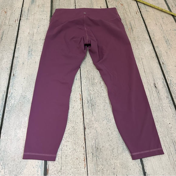 Lululemon 12 Wunder Under High-Rise Tight 25" leggings Luxtreme vintage plum - Picture 7 of 8